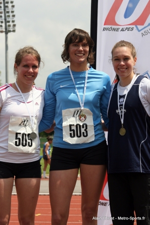 Réaction d’Aurélie Forier (médaillée aux France U athlétisme)